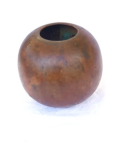 Bronze vase metallvase - vase,