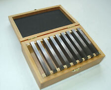 Parallelleistensatz - Parallelunterlagen 100x4 mm 9 Satz, Deckel  Fräsmaschine