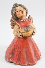 Q03K03- Bozner Engel Thun Keramik Kerzenhalter 