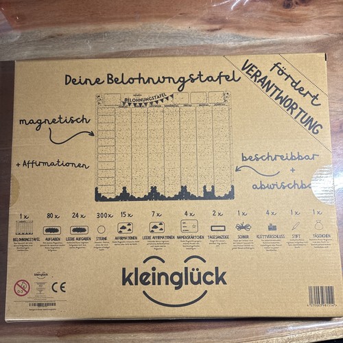 Kleinglück belohnungstafel - kleinglück,