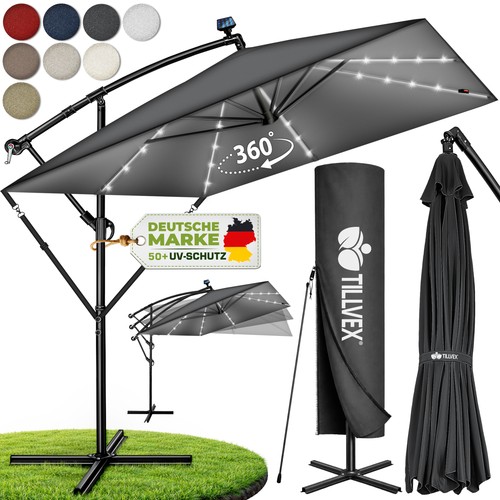 Tillvex sonnenschirm led - tillvex®,