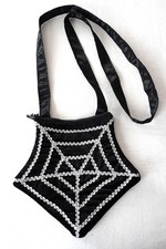 Damen Spinnennetz Tasche