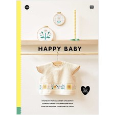 RICO DESIGN - KREUZSTICH STICKBUCH - HAPPY BABY - FROTTIERARTIKEL - NR. 179