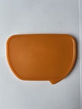 Tupperware Deckel 2799 Aufschnitt Frische-Kabinett halb  300ml 650 ml orange