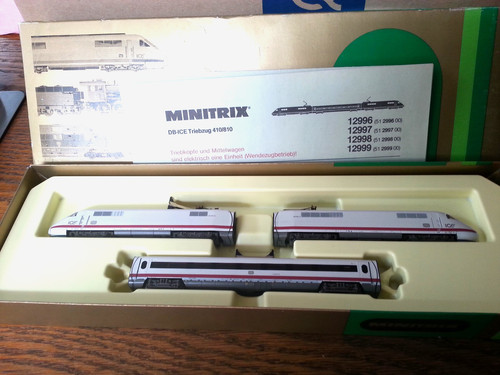 Minitrix 12996 ice triebzug - minitrix,