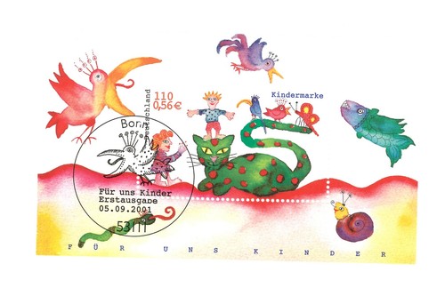 Briefmarken block - -,