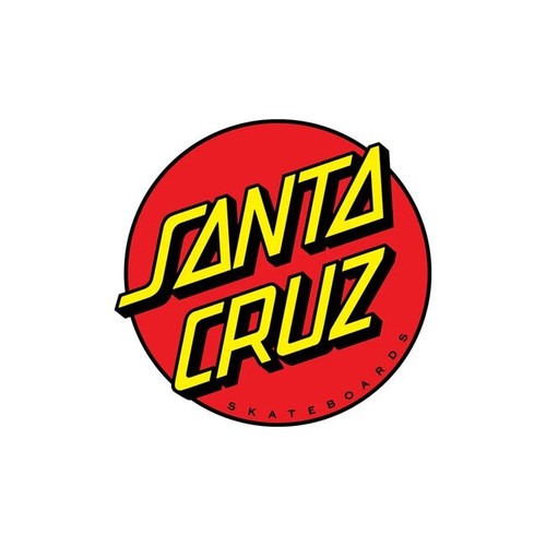 Santa cruz aufkleber - cruz, rot