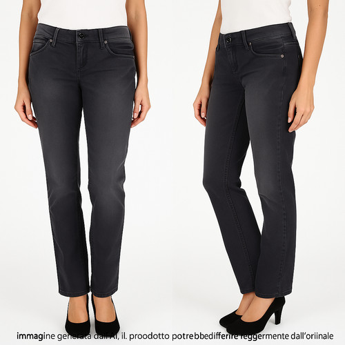 Mogul jeans womens black - mogul,