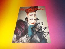 Romy Haag Sängerin  signed signiert autograph Autogramm Autogrammkarte
