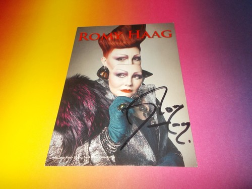 Romy haag sängerin signed - romy,
