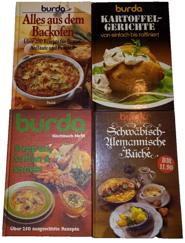 ältere burda kochbücher - ältere,