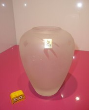 Eisch Vase Glas weiß