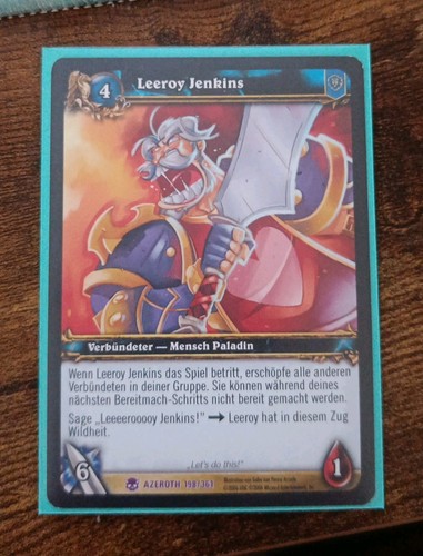 Leeroy jenkins 198 361 wow - jenkins, |