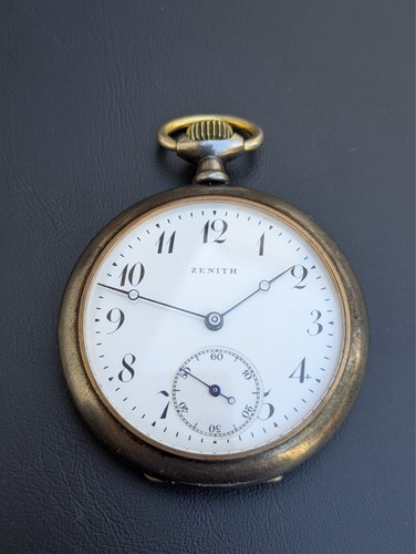 Taschenuhr zenith gunmetal - taschenuhr,