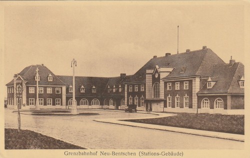 Neu bentschen grenzbahnhof - ak, neu-bentschen
