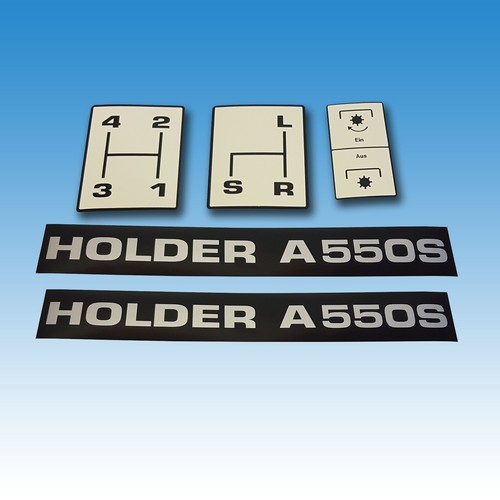 Aufkleber satz holder 550 s - 550,