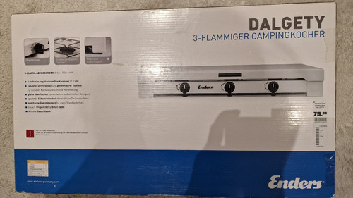 Flammiger campingkocher von - 3-flammiger,