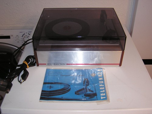 Telefunken plattenspieler - telefunken, plattenspieler-