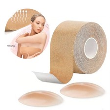 Boob Tape Frauen Brustbezüge Push Up BH Brustband Wasserdicht 5cm x 6cm