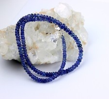 Tansanit Kette Edelsteinekette