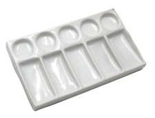 Malpalette aus Porzellan