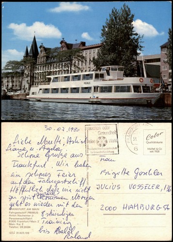 Ansichtskarte frankfurt am - ,