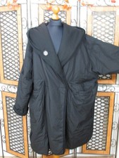 Barbara Speer weiter wattierter Winter Mantel in schwarz NEU!!!