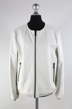 Porsche Design weiße Leder-Blouson Gr.40/M echtes Leder Top Zustand