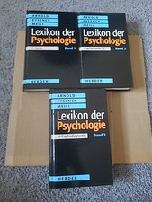 Wilhelm Arnold LEXIKON DER PSYCHOLOGIE HC +Abb Bd1-3 . 3 Bände