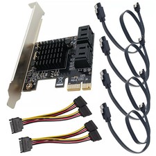 4 Port PCIe x1 zu SATA 3.0