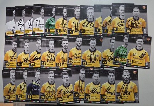 Dynamo dresden autogrammkarten - dresden,
