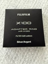 Fujifilm Adapter Ring AR-X-100 silber, 49mm für Fuji  X100V