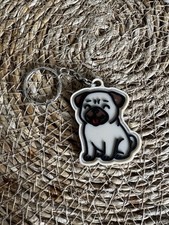 Mops Schlüsselanhänger