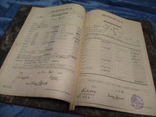 Zeugnisse 1926 - 1933 , Mappe , historische  Dokumente , Berlin , Rarität , SK