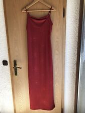 New Yorker Maxi Kleid, Abendkleid, Glitzer, Rot, Entspricht Größe 36