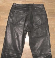 SUPER:  Damen- LEDERJEANS /