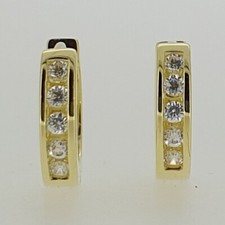 1 Paar Mädchen Wende- Creolen