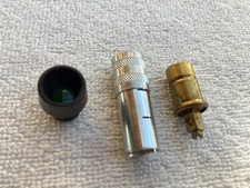 Kontrollleuchte,Anzeigeleuchte,Oldtimer,Original Hella grün ,Alugehäuse, NOS