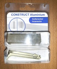 Sockelleisten Alu Zubehörteile Innen- u. Außenecke cham, 60mm, pulverbeschichtet