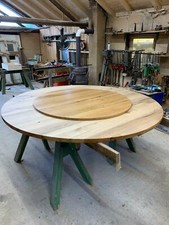 Runde Tischplatten – aus antikem Eichenholz - Maße auf Wunsch !