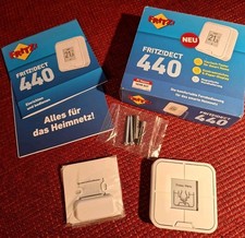 FRITZ!DECT 440  Smart Home 4fach-Taster, weiß - mit Wandhalterung