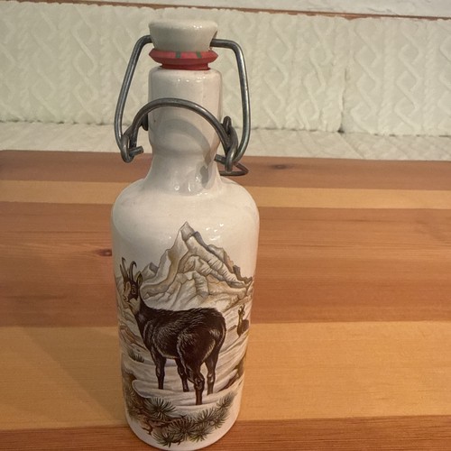 Vintage steingutflasche 20cm - vintage,