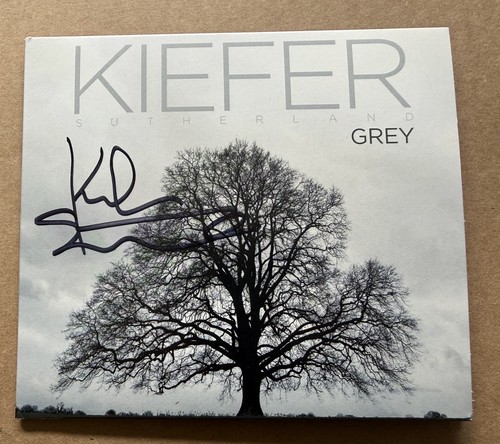 Kiefer sutherland signed grey - sutherland,