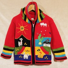 Kinder strickjacke rot - kinder,