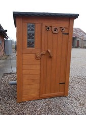 WC Mobiles Toilette, Hölzerne