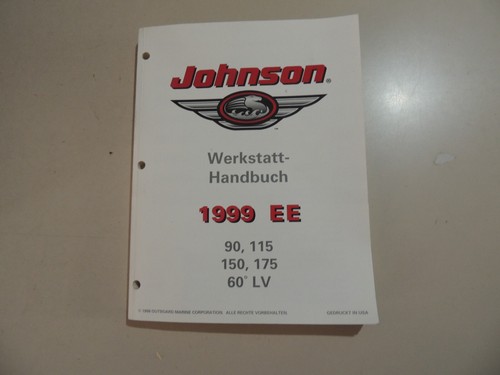 Werkstatthandbuch johnson - johnson, 90