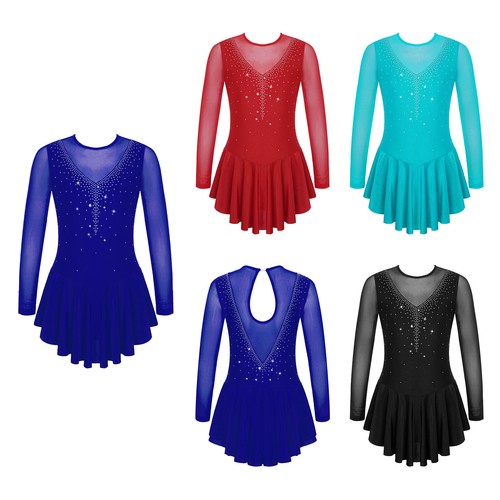 Mädchen glitzer eiskunstlauf - mädchen,