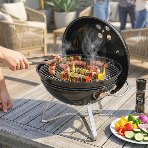 Outsunny holzkohlegrill bbq - outsunny,