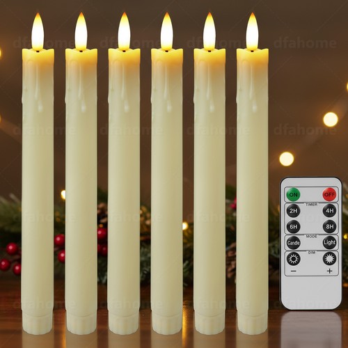 6er set flammenlos led - set,