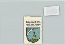 11099036 - Langendorf Sense Vignette Wappen Kaffee Hag ca 1920-1940 Vignetten /